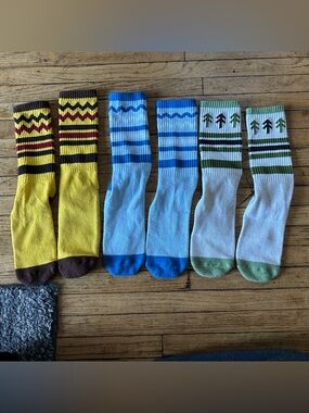 Park Project 3-Pack Camp Socks